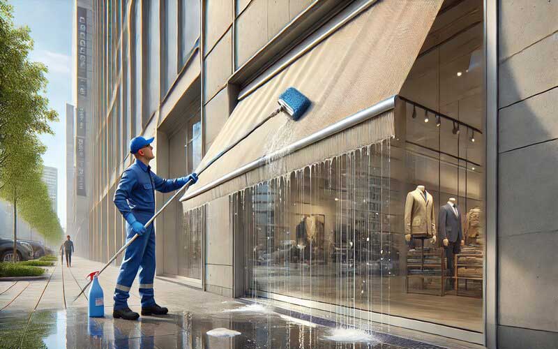 Nettoyage des stores - bannes et enseignes à Casablanca